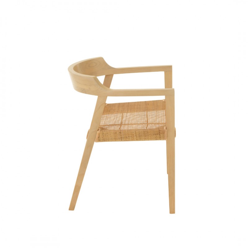 ARMCHAIR MM TEAKWOOD NATURAL 71 - CHAIRS, STOOLS
